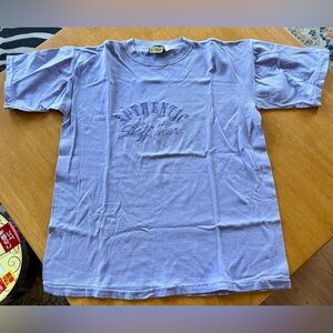 Vintage authentic staffwear t shirt lavender lilac purple